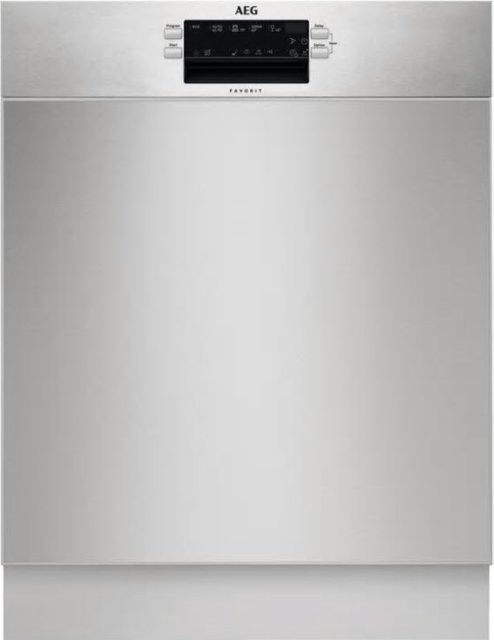 AEG Favorit FUS5360CZM Unterbau-Geschirrspüler in Edelstahl/Cleansteel mit Aquastop, Breite: 60 cm - Bild 1