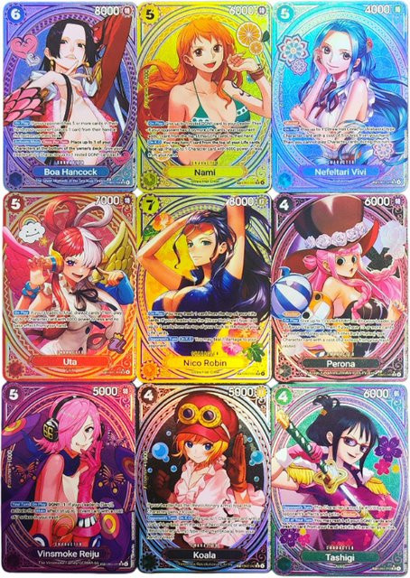 Bandai One Piece Englische Heldinnen Nami Robin Hancock Reiju Vivi Perona Tashigi EB03-053 Collection Otcg Anime Cards - Bild 1