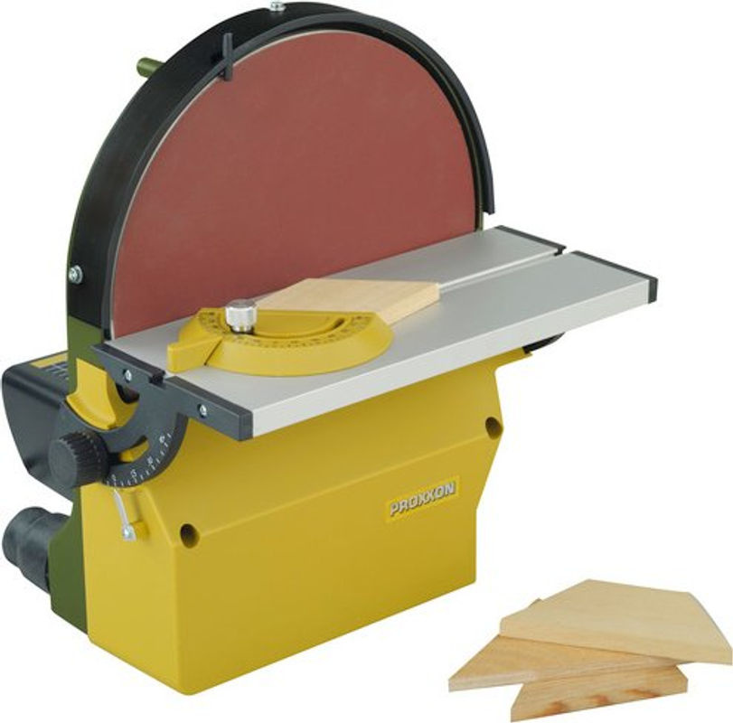 Proxxon Tellerschleifmaschine TSG 250/E mit 200 W Elektroleistung in Gelb - Bild 2