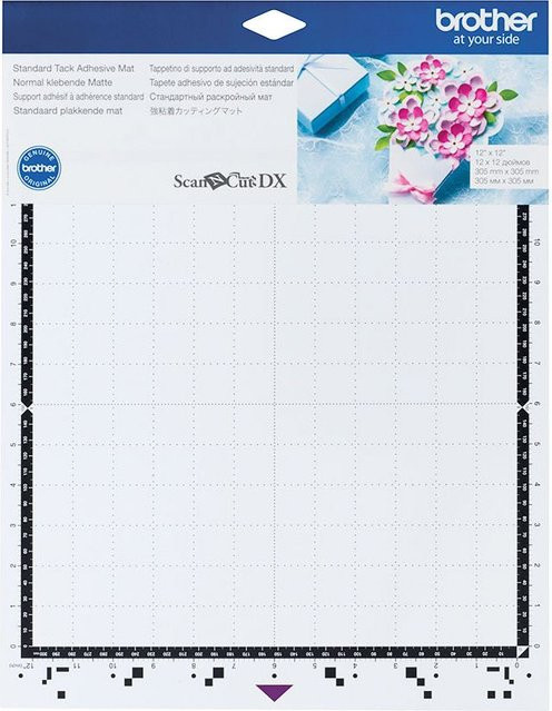 Brother CADXMATSTD12 Schneidematte für Schneideplotter normal klebend, Farbe: Weiß, Breite: 30,5 cm, Tiefe: 30,5 cm - Bild 1