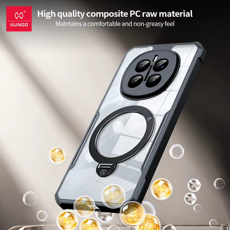 Xundd Schutzhülle für Honor Magic 7 Pro mit Magnetfunktion, Lasermuster und Ringständer, Multicolor - Bild 6