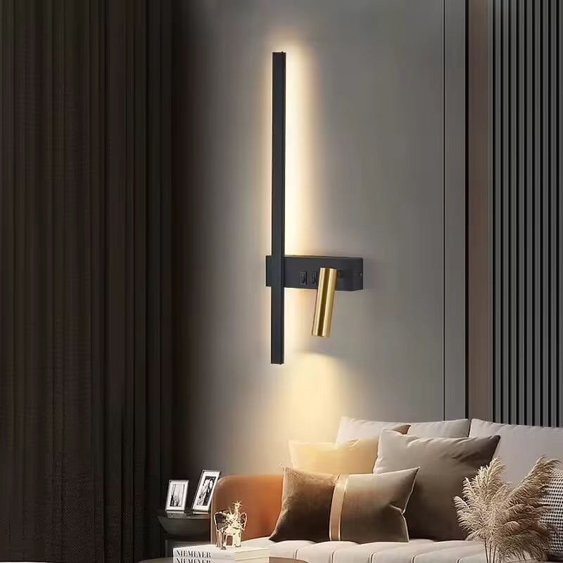 Lyfs Moderne LED Wandlampe Nordic Design in Warmweiß für Wohnzimmer und Korridor - Bild 2