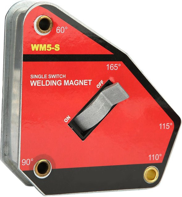 Industrieller Schweißmagnet Halter Koogeelife Magnetklemme mit Ein-Aus-Schalter in Grau - Bild 1