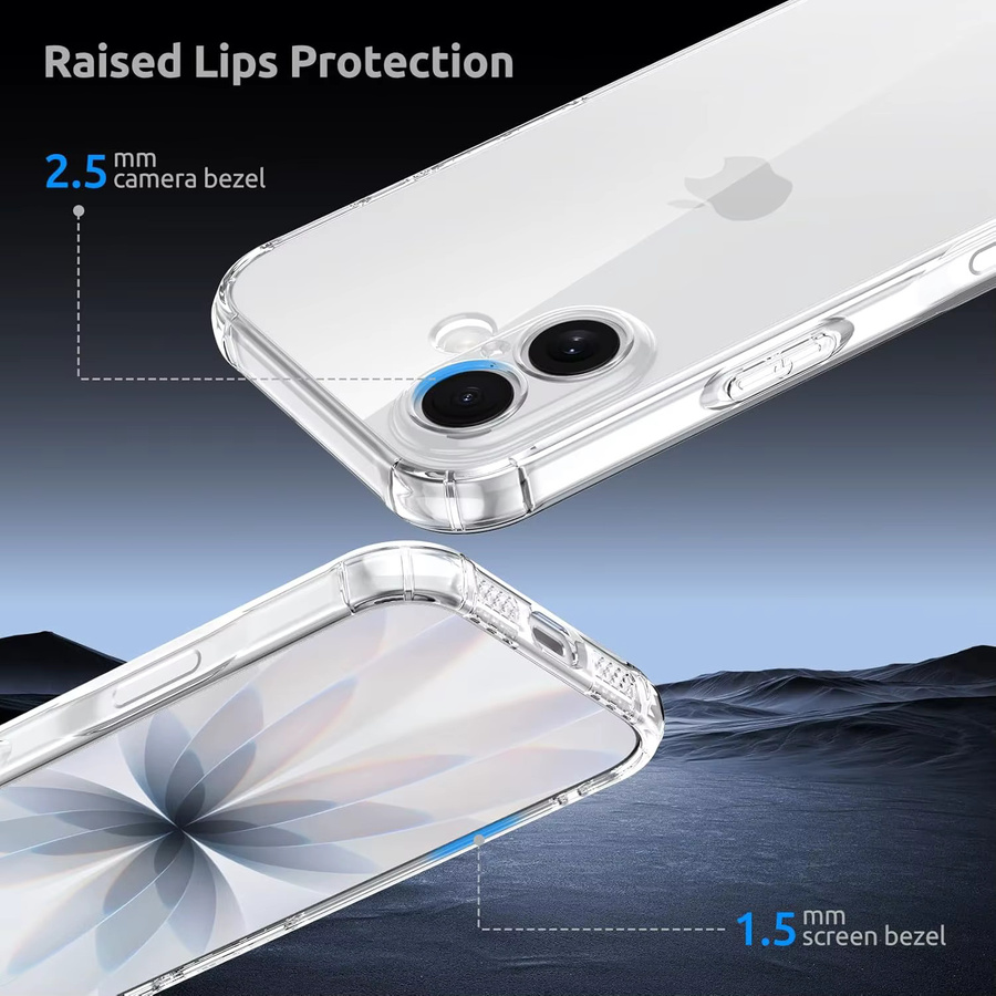 Transparente Kameraschutzhülle für Apple iPhone 17 Pro Max, 16, 15, 14, 13, 12, 11 und Mini Modelle - Bild 4
