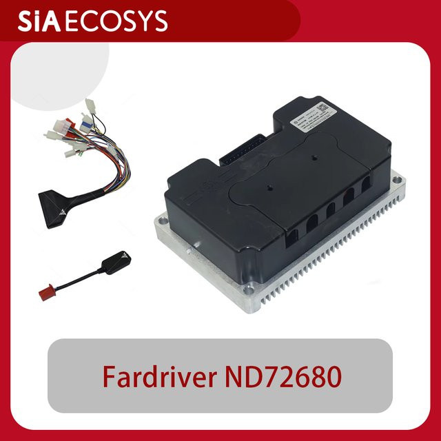 Fardriver ND72680 Programmierbare Steuerung mit Bluetooth für Hochleistungs-Elektromotorräder in Schwarz - Bild 1