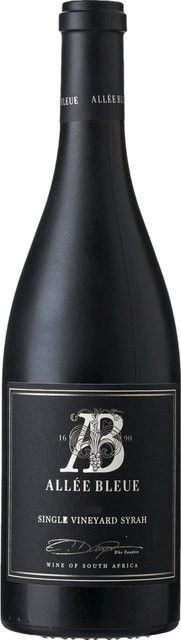 Allée Bleue Black Series Syrah Rotwein, 2022, Franschhoek, trocken, 14,5 %, 0,75 l - Bild 1