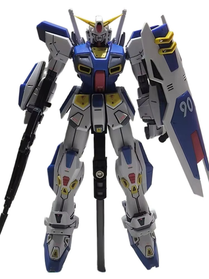 Bandai F90 MG, Montagemodellbausatz, 1:100, Actionfiguren - Bild 5