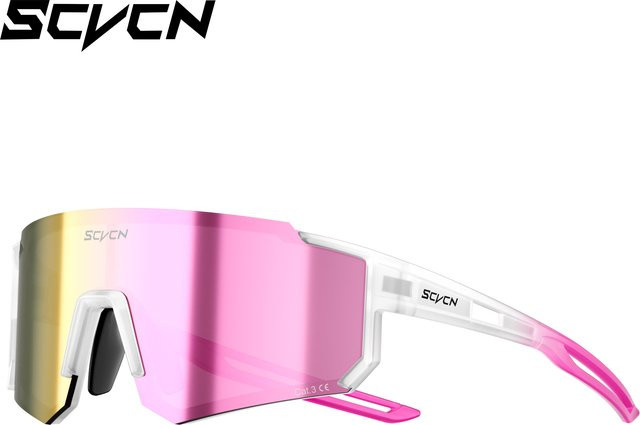 SCVCN Sportsonnenbrille, Unisex, Vollrand, Kunststoff - Bild 1