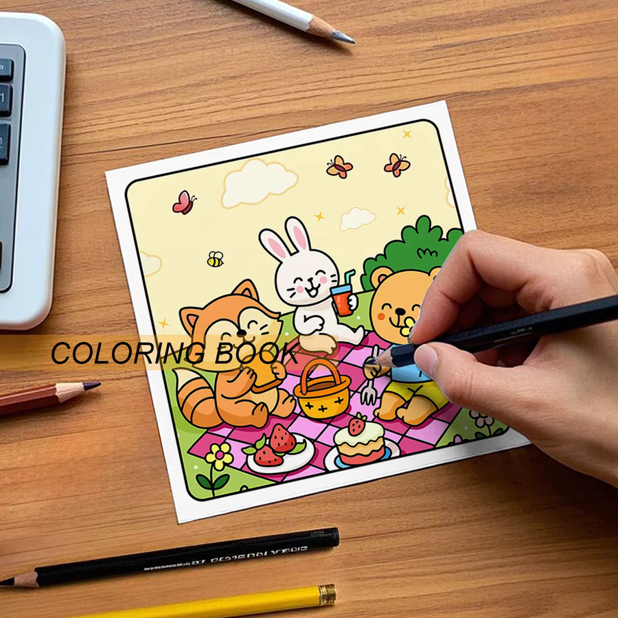 COZY FRIENDS, Malbuch - Bild 5