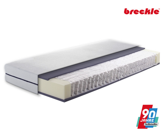 Breckle Flex Air Taschenfederkernmatratze H3 mit abnehmbarem Bezug, B/T: 140 x 200 cm - Bild 1