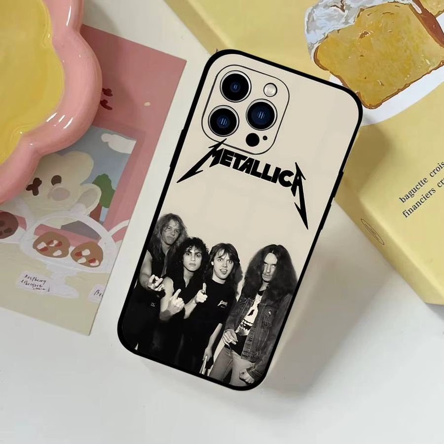 Mesuca Handyhülle Metallica H-Metallica-W für iPhone 11 bis iPhone 17 Pro Max Schwarz - Bild 4