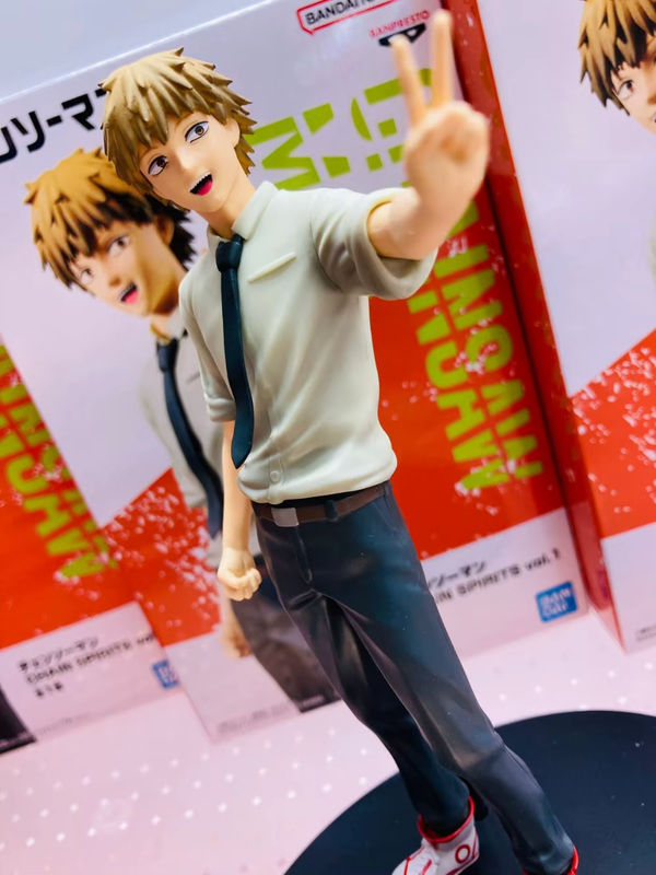 Bandai Banpresto Anime Chainsaw Man Chain Spirits Vol.1 Denji Sammlerfigur, mehrfarbig, Höhe: 16 cm - Bild 6