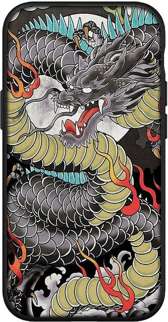MINISO Handyhülle Black Dragon für Redmi Note 11 4G in Rehbraun - Bild 1