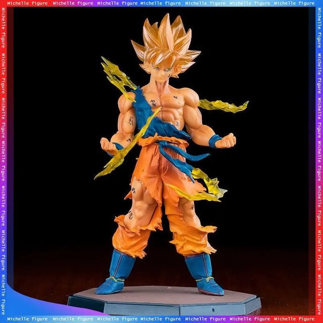 Bandai Dragon Ball Son Goku Super Saiyajin Actionfigur, 16 cm - Bild 1