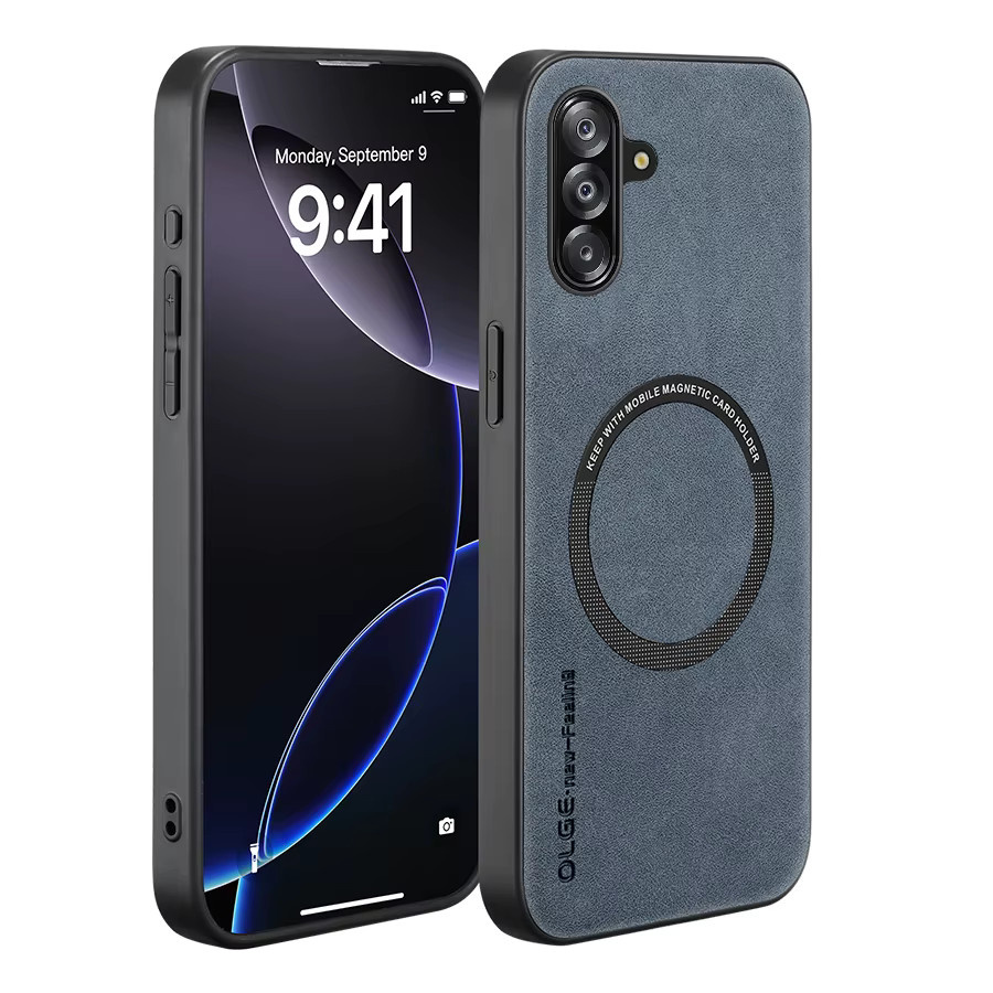 Magnetische Handyhülle aus Retro-Softleder für Samsung Galaxy A-Serie (A17, A07, A37, A57, A56, A26, A36, A16, A06, A54, A55, A05S, A25, A35, A15, A53, A34) - Bild 2