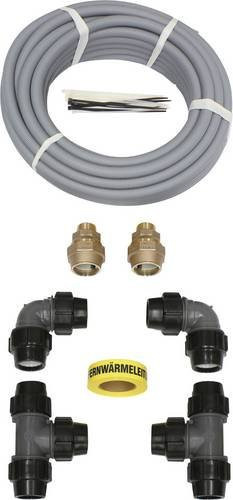 Vaillant Verbindungsbausatz 20112795 aus Messing und PE-X in Grau - Bild 1