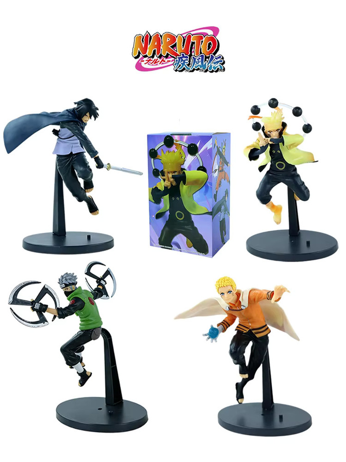 Bandai Naruto, Actionfiguren, 4-teiliges Set - Bild 5