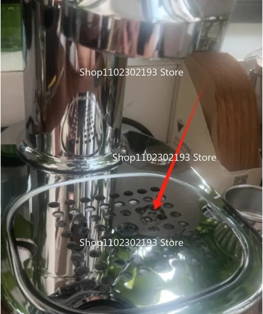 La Pavoni Metalltablett für Abwasserbox und Zugstange 51 mm in Silber - Bild 1