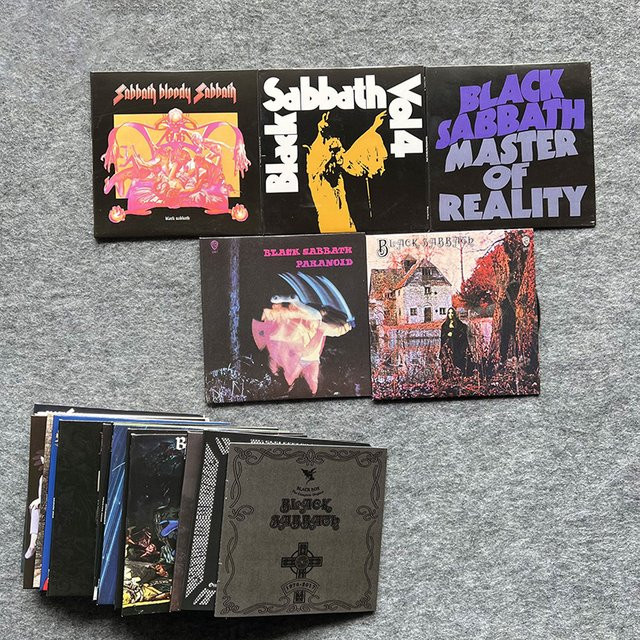 Black Sabbath Das komplette Album Musik-CD Boxset mit 21 CDs und 1 Blu-ray Heavy Metal Rock mit Ozzy Osbourne - Bild 1