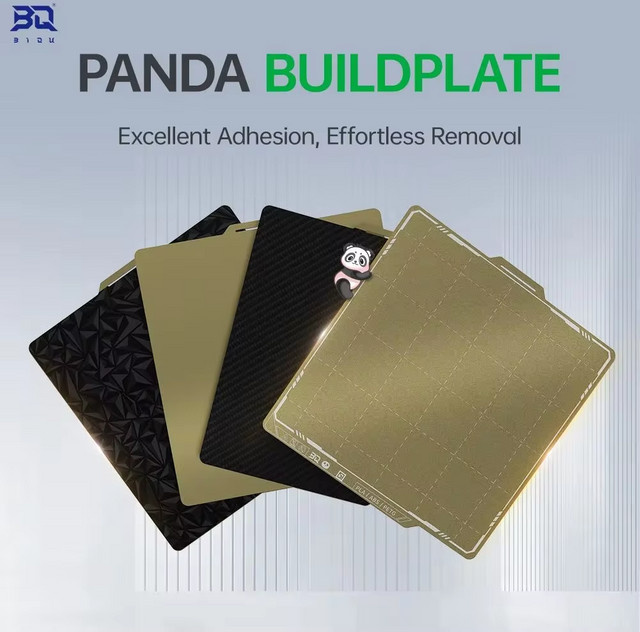 BIGTREETECH Panda Bauplatte für Bambu Lab P1P P1S X1 A1 X2D 3D-Drucker, doppelseitig texturiert und glatt, PEI PET PEO, 256 x 180 mm - Bild 1