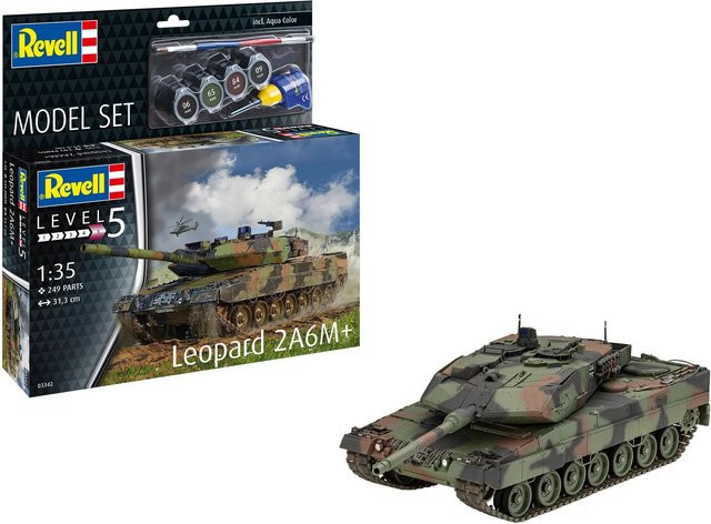 Revell Model Set Leopard 2 A6M+ - Bild 1
