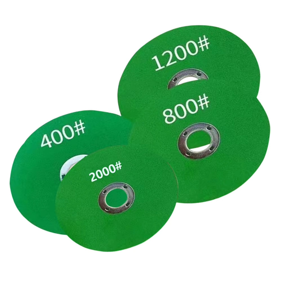 DAZZLEEX 4er Set Schleifscheiben für Winkelschleifer mit Körnungen von 400 bis 2000 Mesh - Bild 2