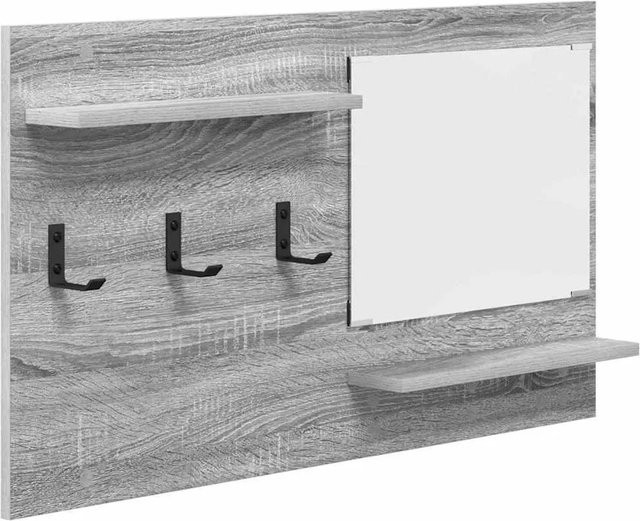 vidaXL Wandmontierter Nachttisch in Grau Sonoma, Modernes Design, B/H/T: 90 x 50 x 10 cm - Bild 1