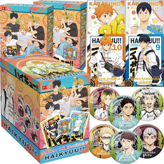 Bandai Haikyuu!! Volleyball Freundschaft Anime Sammelkarten - Bild 1