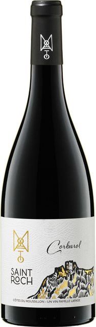 Château Saint-Roch Corboral Rotwein, Syrah, 2022, Côtes du Roussillon, trocken, 0,75 l - Bild 1