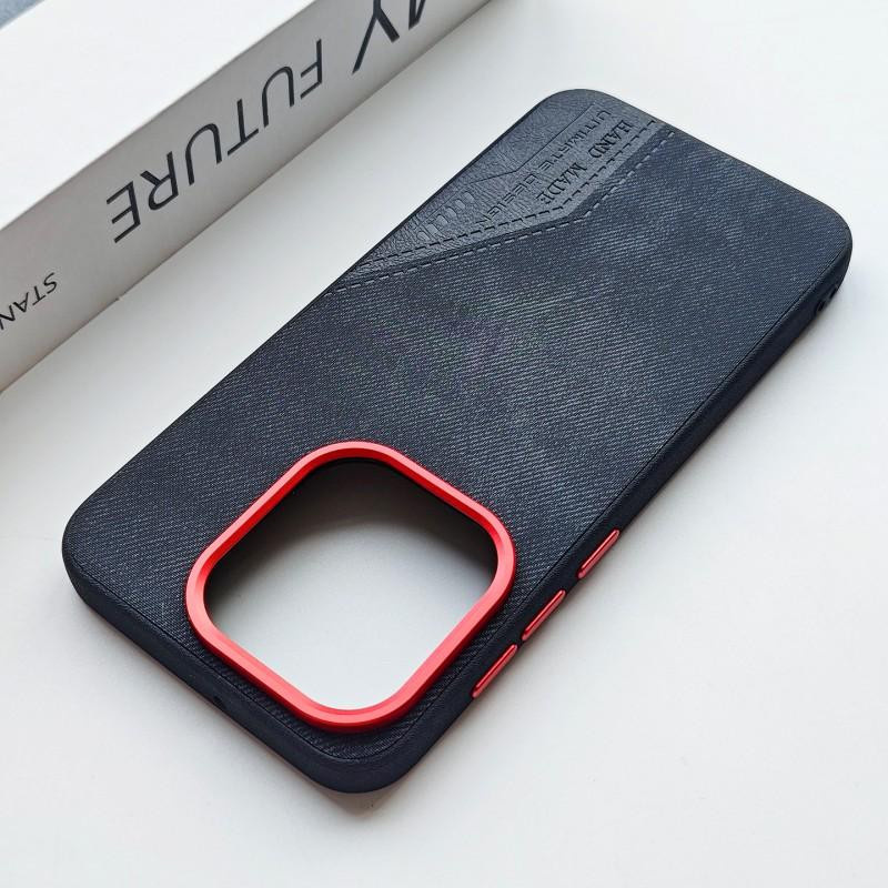 Handyhülle im Denim-Stil mit Ledertextur für OPPO Find X9 und Find X9 Pro - Bild 2