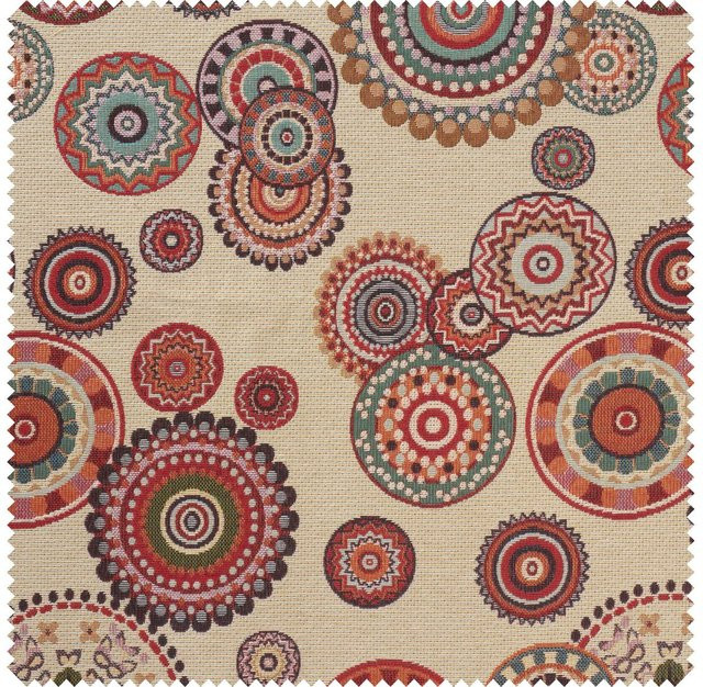 Globaltex Gobelin-Stoff Mandalas in Multicolor - Bild 1