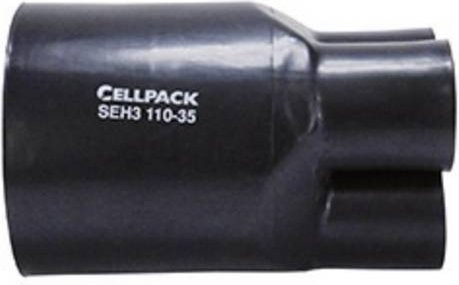 CellPack 223132 Warmschrumpf-Aufteilkappe fünfadrig in Schwarz - Bild 1