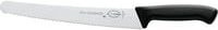 DICK ProDynamic Universalmesser mit Wellenschliff in Schwarz und Silber, Länge: 26 cm - Bild 1