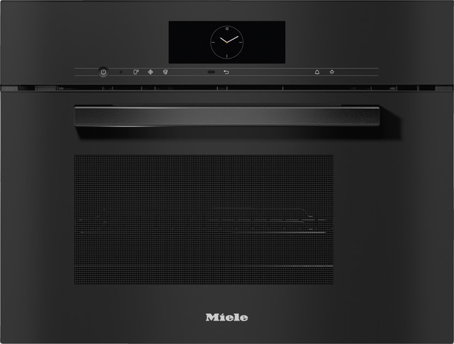 Bosch DGM 7845 Dampfgarer mit Mikrowelle als Einbaugerät in Obsidianschwarz - Bild 1