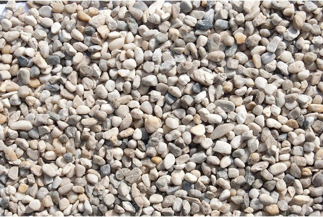 Scherf Quarzkiesel Weiß-Bunt 8 - 16 mm, 1000 kg Big-Bag - Bild 1