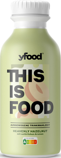 yfood Drink Heavenly Hazelnut, Milchgetränk, 0,5 l - Bild 1