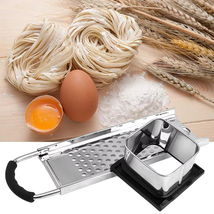 Kesoto Spätzlehobel aus Edelstahl in Silber - Bild 4