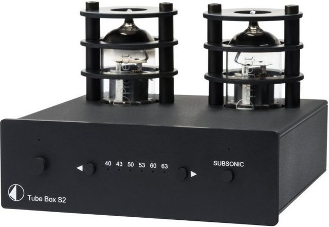 Pro-Ject Tube Box S2 Phono-Vorverstärker schwarz - Bild 1