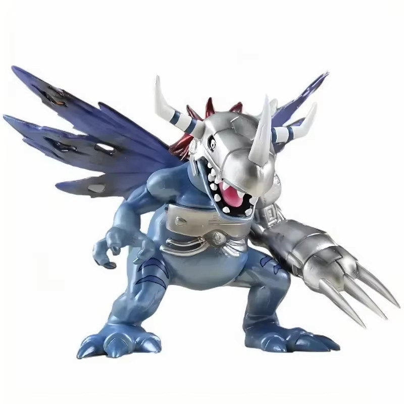 Bandai Digimon Adventure Blue Metal Greymon Actionfigur aus PVC und Metall, Höhe: 19 cm - Bild 4