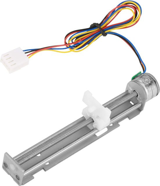 Painter DC 12V Schrittmotor mit Linear-Schraubenmutter-Schlitten für DIY-Lasergravurmaschinen in Grau - Bild 1