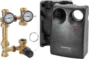 Oventrop Kesselausbindesystem Regum F-130 DN 25 in Silber, 1 1/2 Zoll, ohne Pumpe - Bild 1