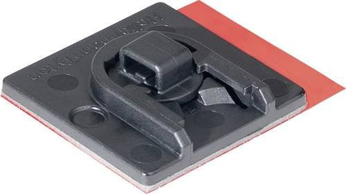 HellermannTyton SMB4APT-A Befestigungssockel selbstklebend Schwarz 151-03364 - Bild 1