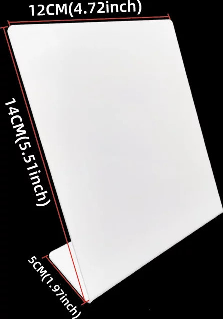 Guang Hongrun NFC Marken-Halterungsständer für soziale Medien und Google Reviews, programmierbar, 13,56 MHz, RFID, weiß/schwarz - Bild 1
