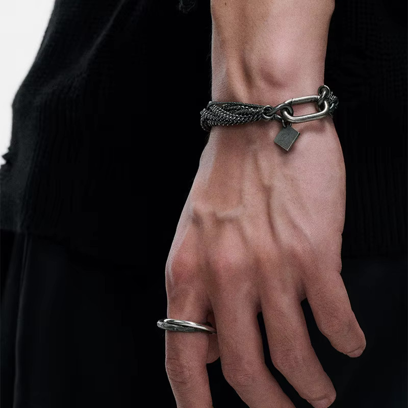 ZHUHE Armband, Silber, Unisex - Bild 2