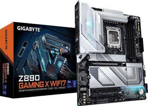 Gigabyte Z890 GAMING X WIFI7 ATX Mainboard mit Intel LGA 1851 Sockel, DDR5 und WiFi7 in Schwarz - Bild 1