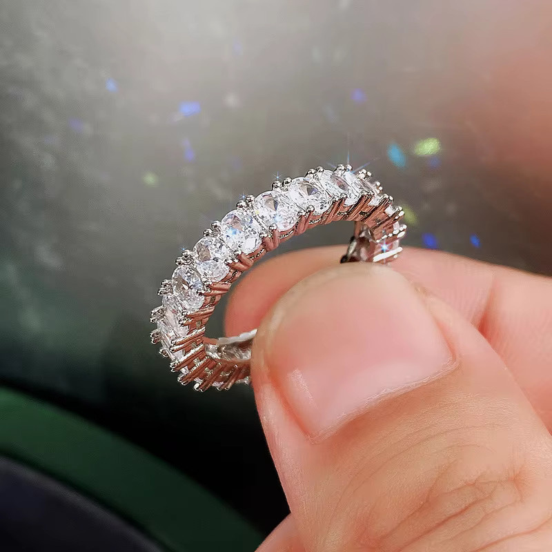 Huitan Ring, Silber, Zirkonia, Damen - Bild 3