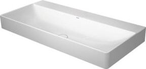 Duravit Möbelwaschtisch DuraSquare aus Keramik in Weiß, B: 100 cm, T: 47 cm - Bild 1