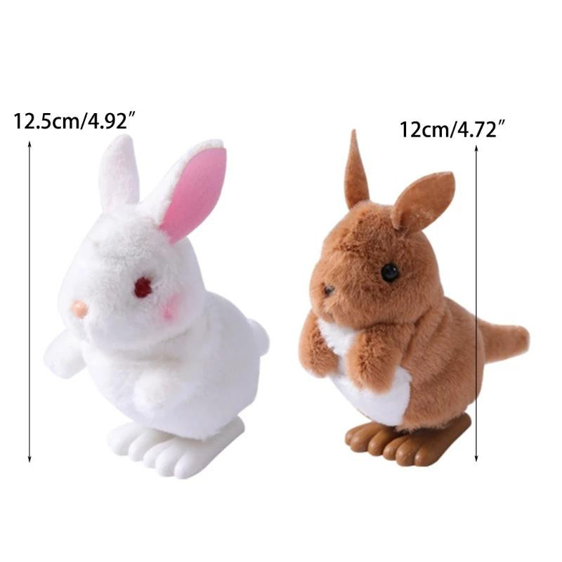 Yiran toy Stoffhase Plüschtier mit Aufzieh-Uhrwerk 4-6J - Bild 1