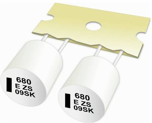 Panasonic Elektrolyt-Kondensator radial bedrahtet 50 µF 68V 20% in Weiß - Bild 1