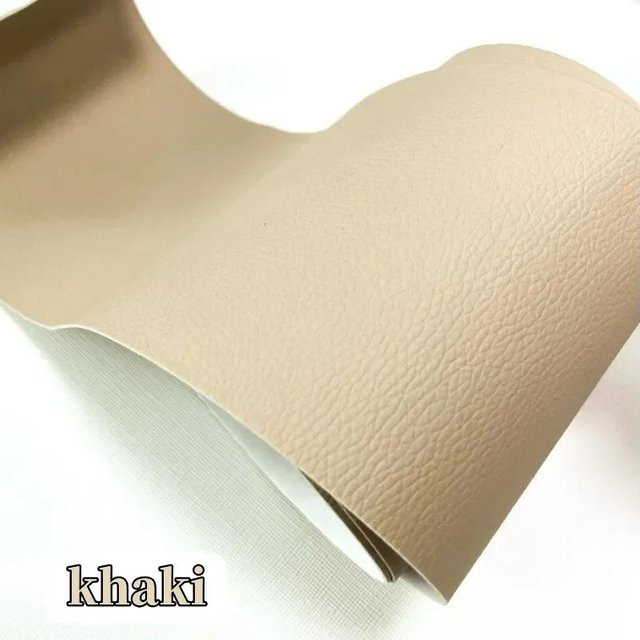 Selbstklebendes PU-Ledergewebe Wipon zur Reparatur von Polstern und Möbeln, Farbe: Beige, Breite: 40 cm, Länge: 200 cm - Bild 1